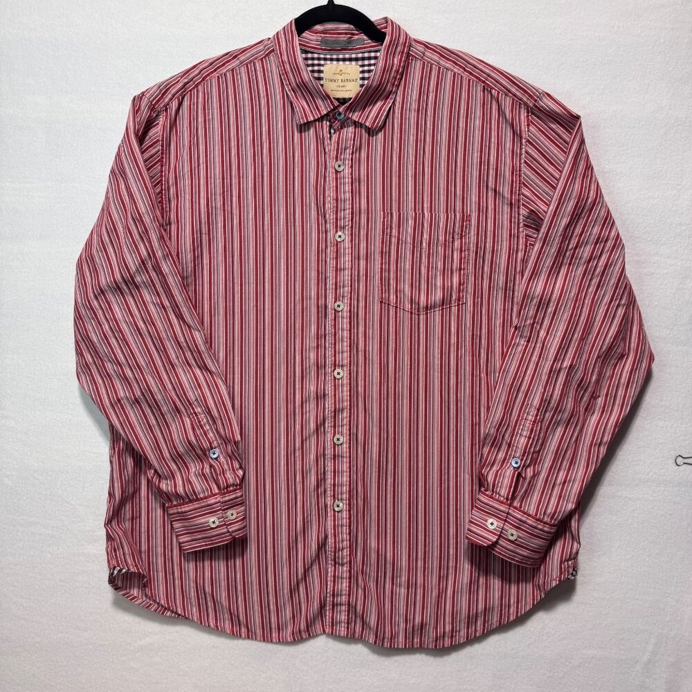 Tommy Bahama Men's XXL Long Sleeve Button Down Casual Cotton